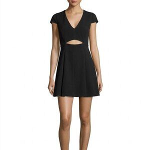 Halston Heritage Black Mini Dress